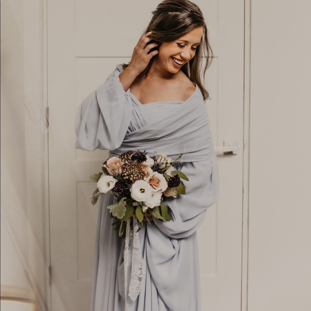 Blue formal dress